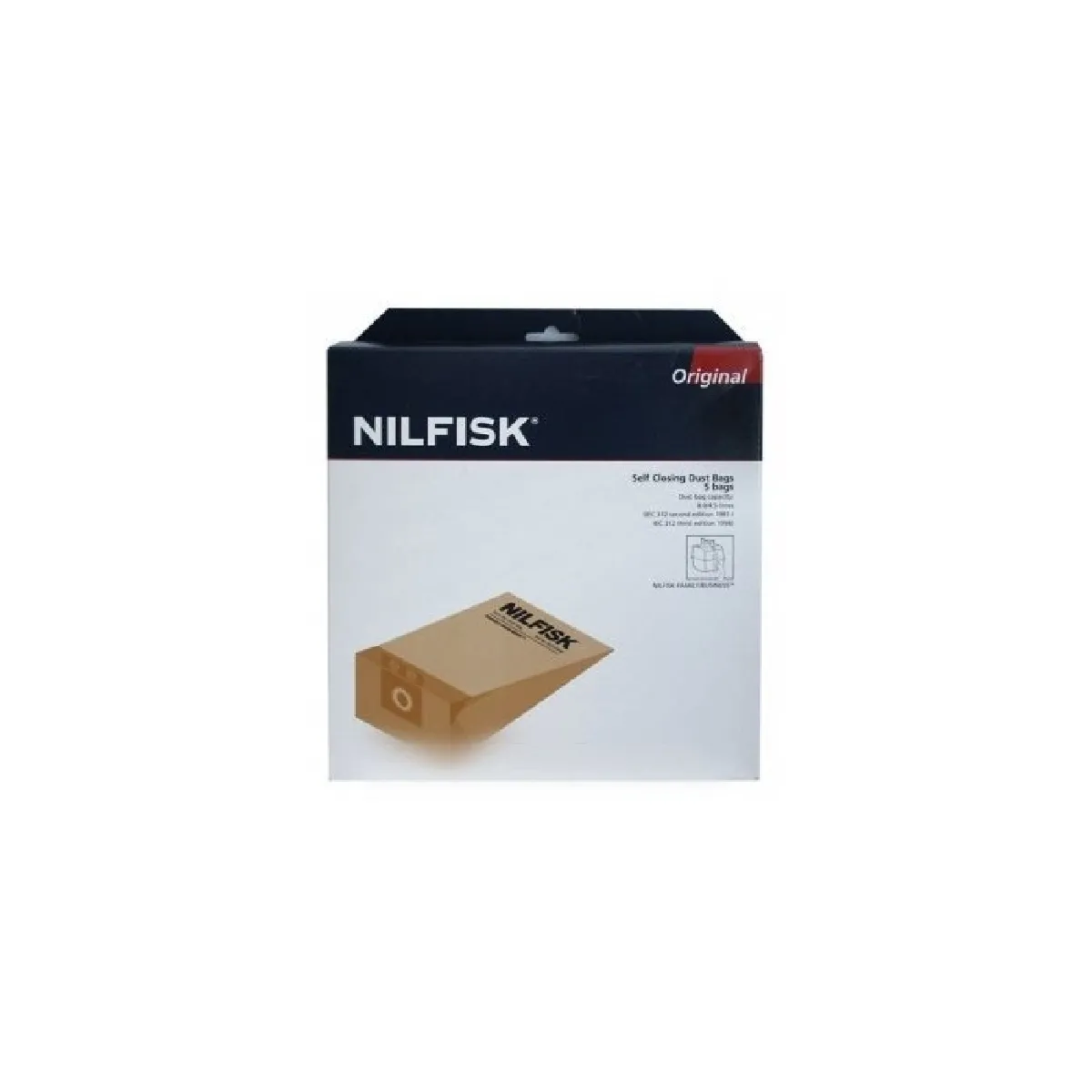 Nilfisk Sacs Aspirateur Compatibles Advance - Lot De 5