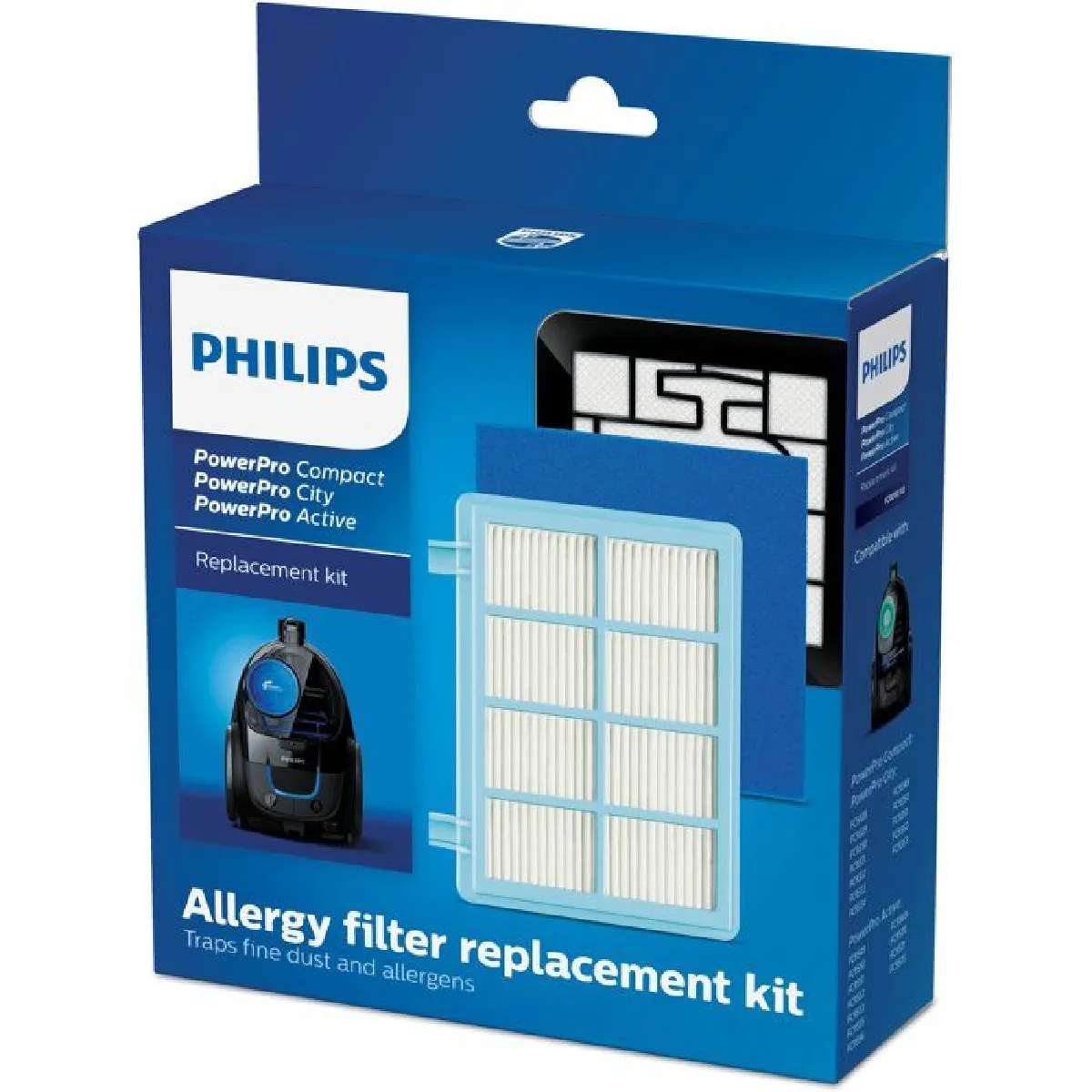 Filtre Philips FC8010/02 – Kit de Filtres de Rechange pour PowerPro Compact et Active - vue 7