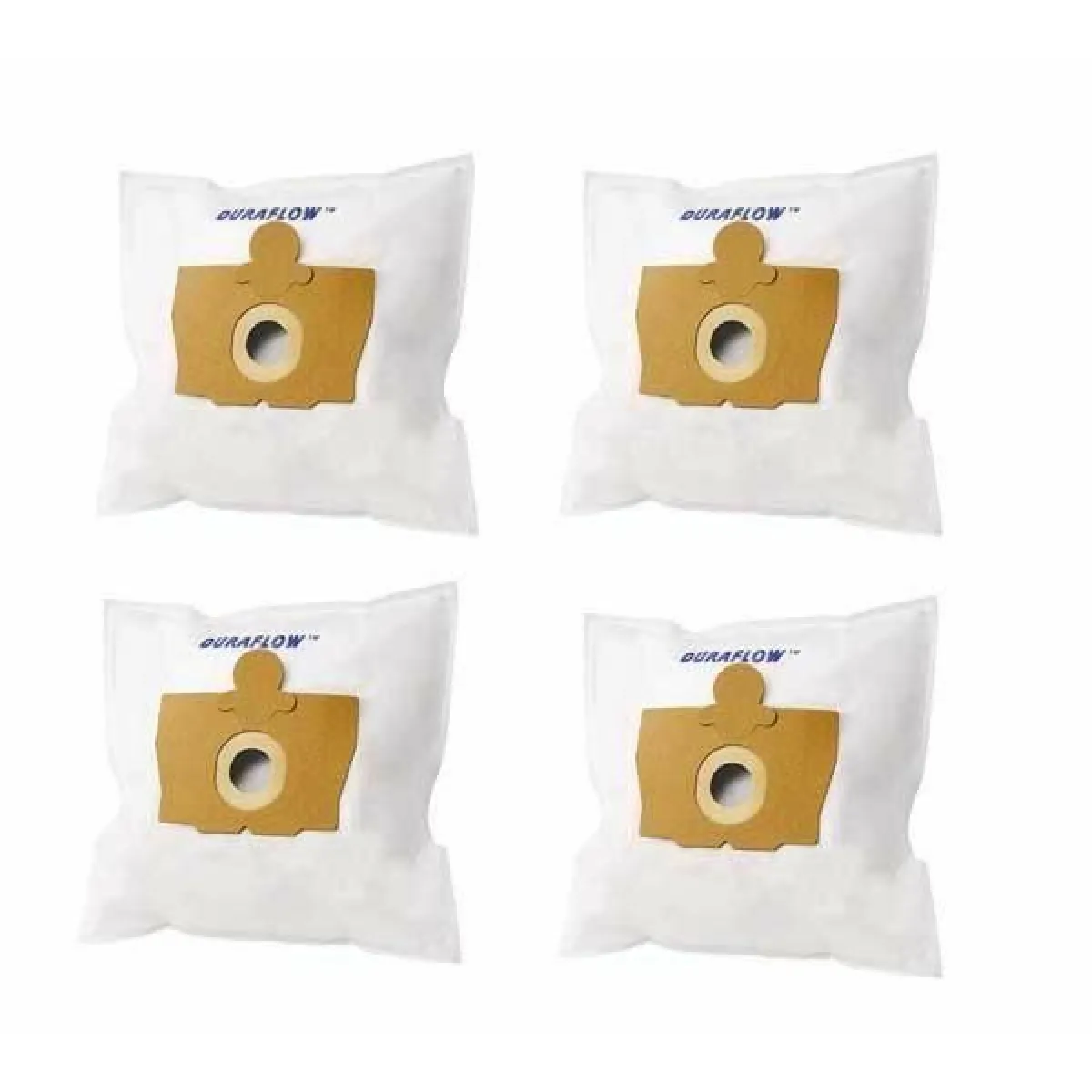 Menalux Sacs D’aspirateur Duraflow Pour Rowenta - Lot De 4