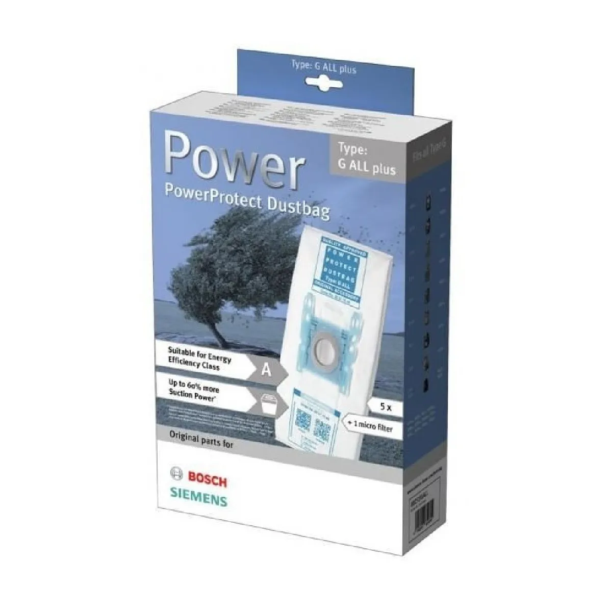 BoschSiemens Type G Sacs aspirateur