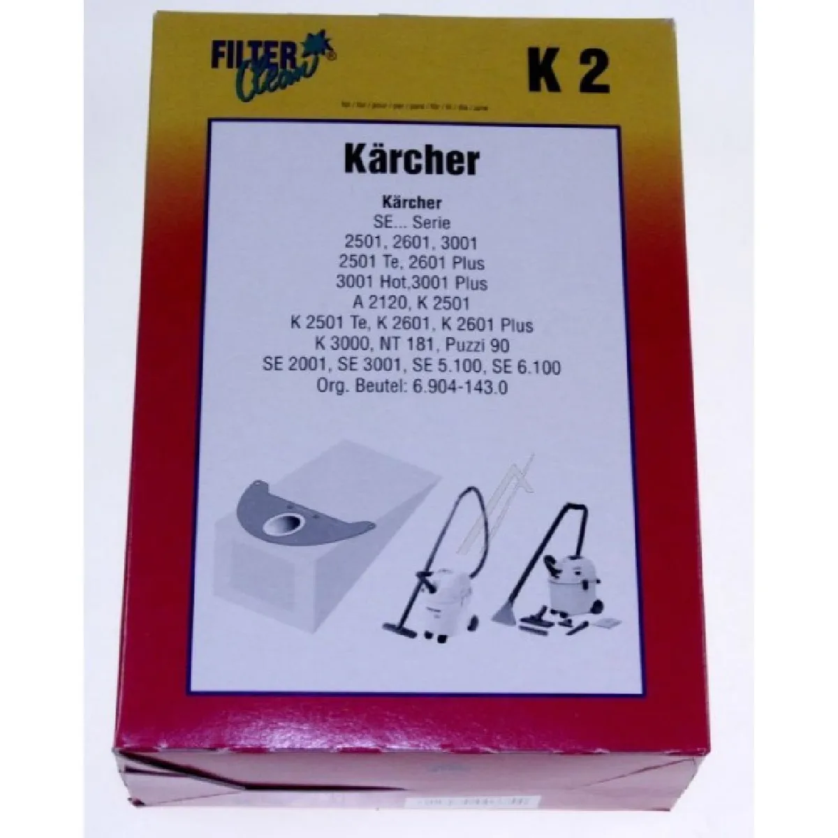 Kärcher Karcher Sacs D’aspirateur Papier - Lot De 4