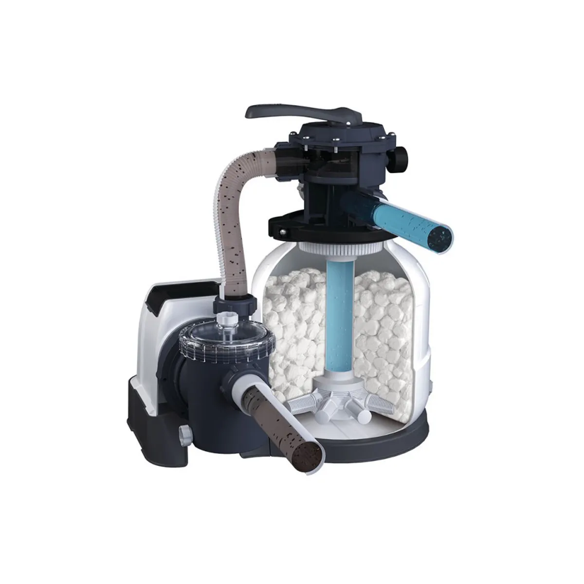 Intex balles filtrantes textiles