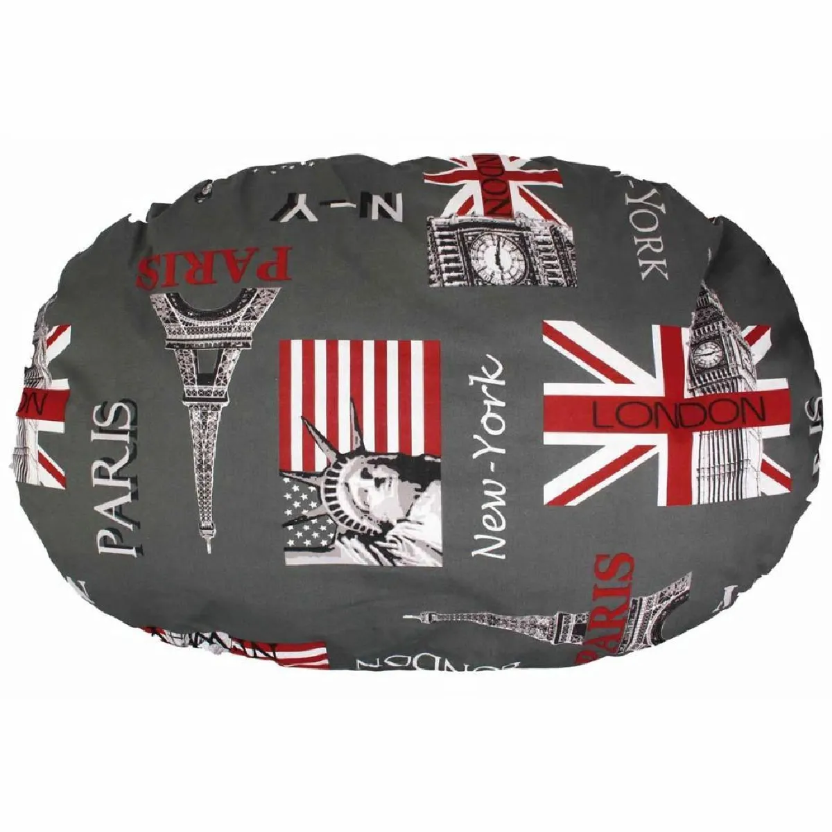 Comparer les prix de Coussin pour Chiens Flamingo Metropool - Gris