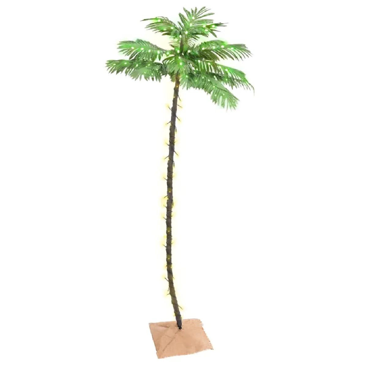 vidaXL Palmier à LED 136 LED 220 cm - vue 2