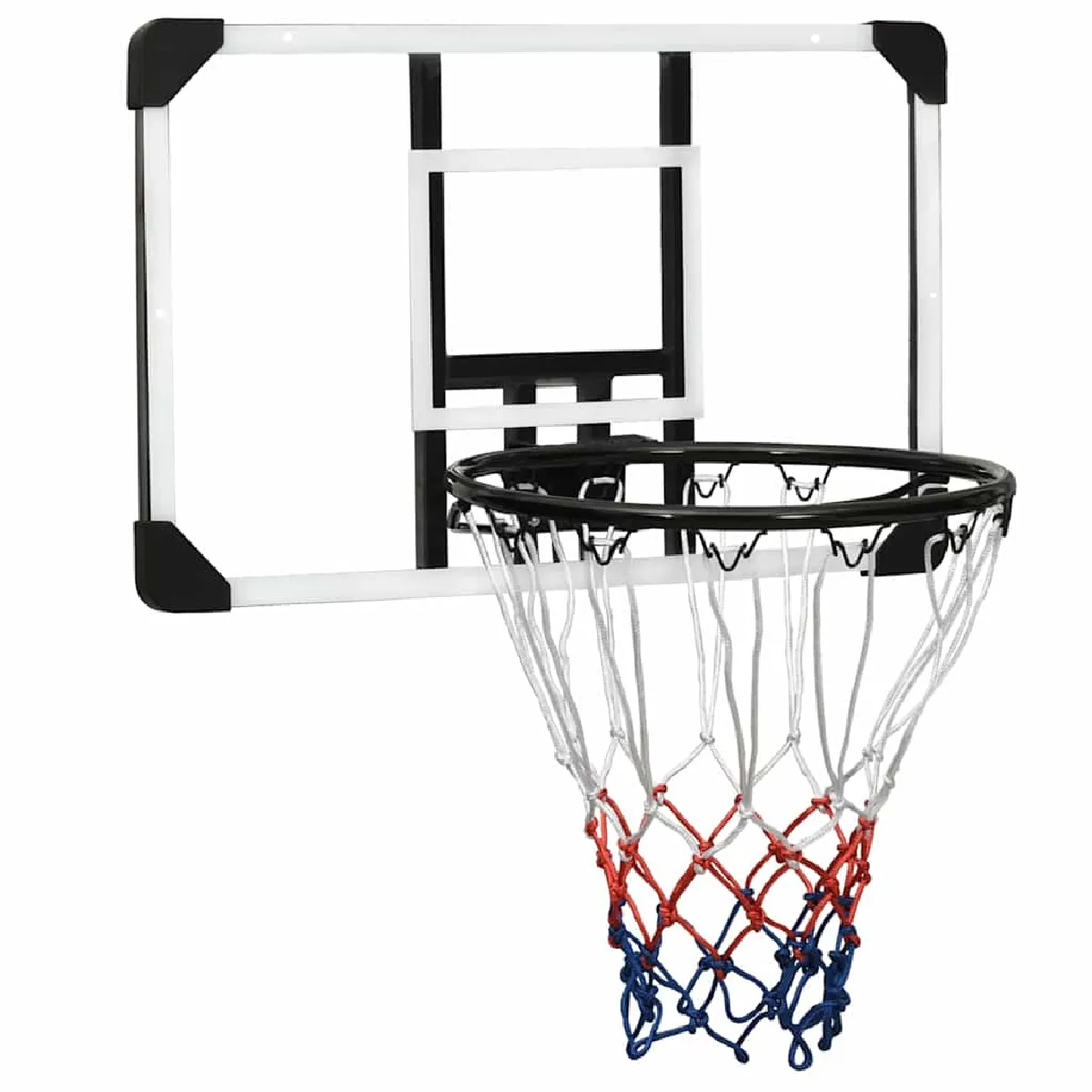 Non Communiqué Noir Panneau De Basket Ball Transparent 71X45x2,5 Cm Polycarbonate - Image 3