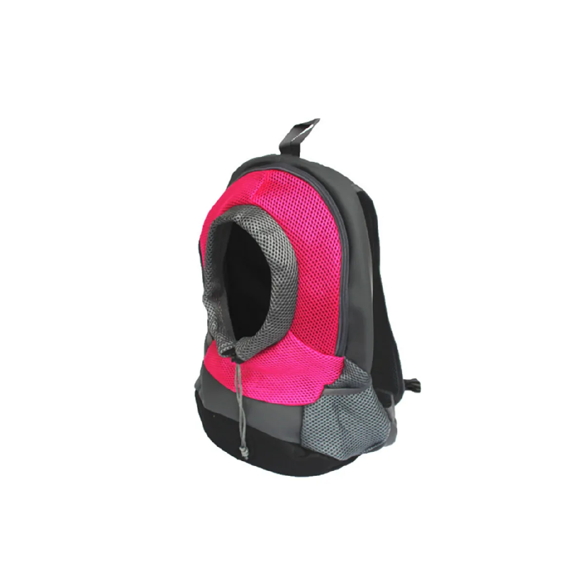 YP Select Style de poche pour sac à dos de voyage pour animaux de compagnie avec cordon ROSE ROUGE S