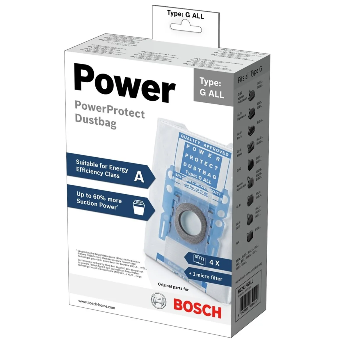 BOSCH Aspirateur Traîneau avec sac BGLS2BA3H - vue 5