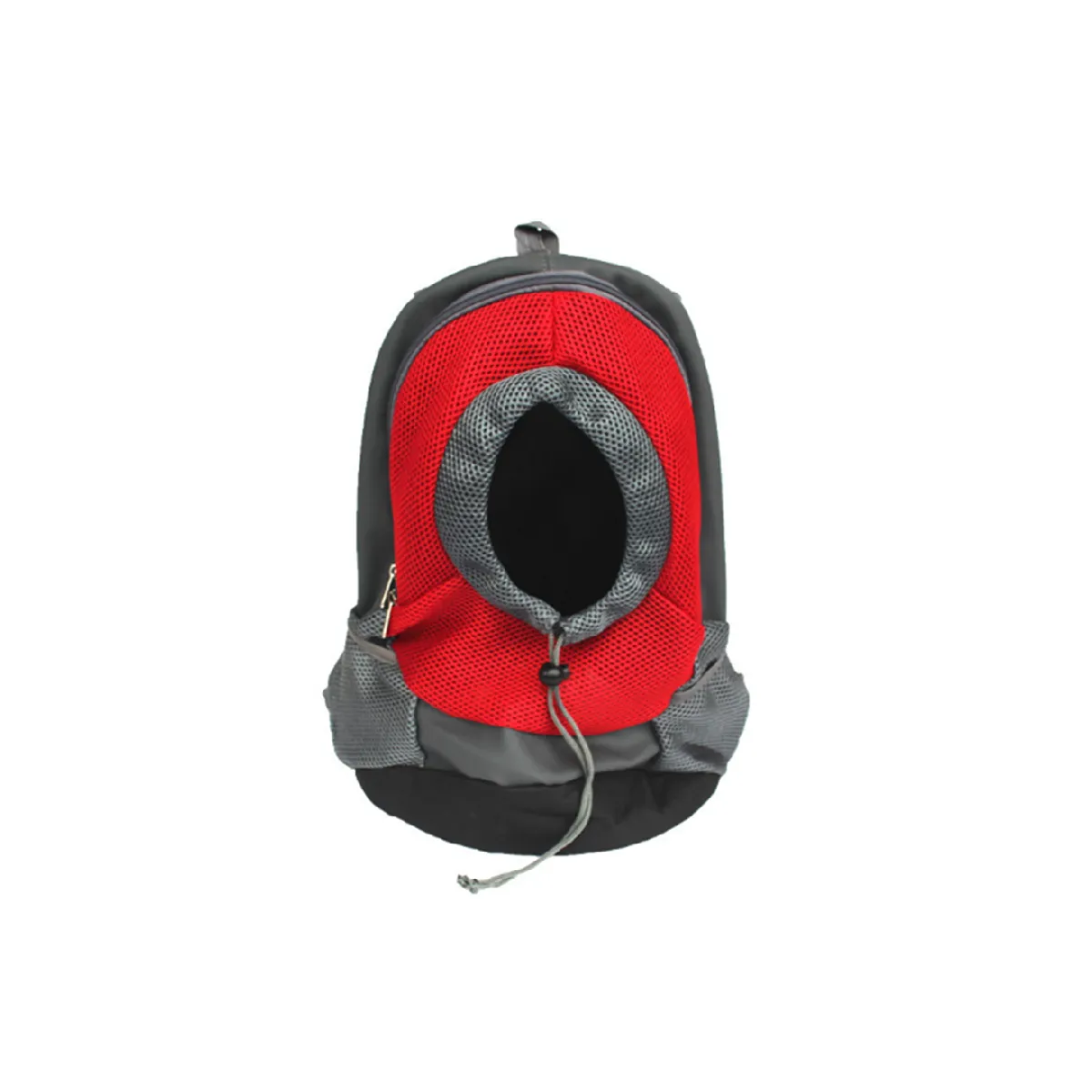 YP Select Style de poche pour sac à dos de voyage pour animaux de compagnie avec cordon Rouge L