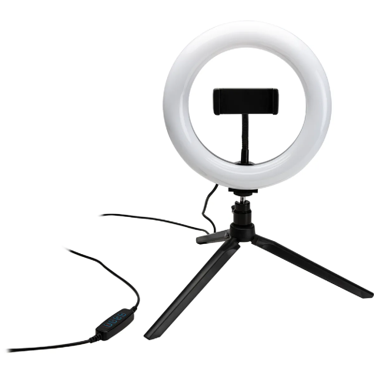 Kit Influence Anneau lumineux 20cm avec trépied 1 6m Bigben Neuf - vue 4