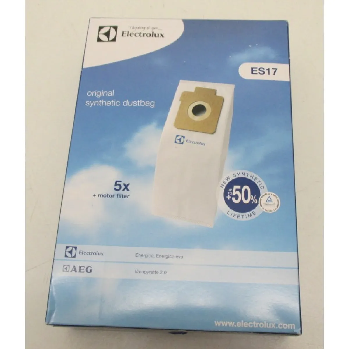 Sacs Aspirateur Tornado ES17 – Lot de 5, Filtration Synthétique