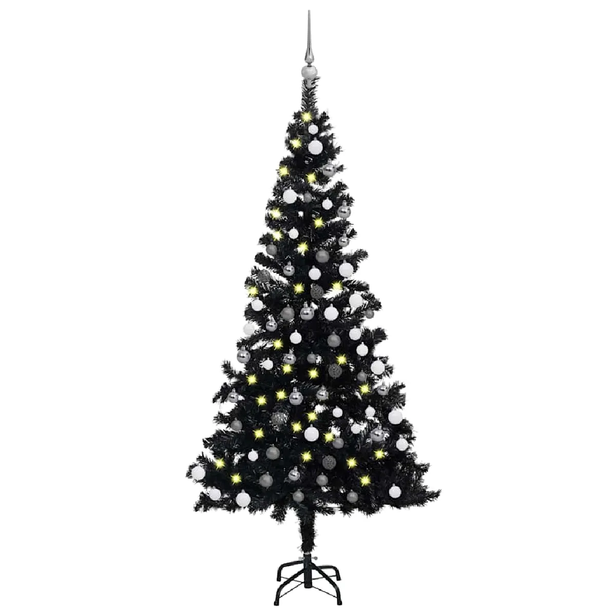 vidaXL Arbre de Noël pré éclairé 120 cm - vue 2