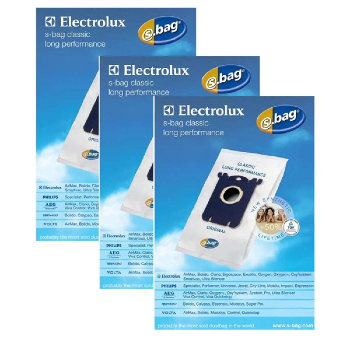 Electrolux - Sacs aspirateur E201M - Pack de 12 - S-Bag - Image 4