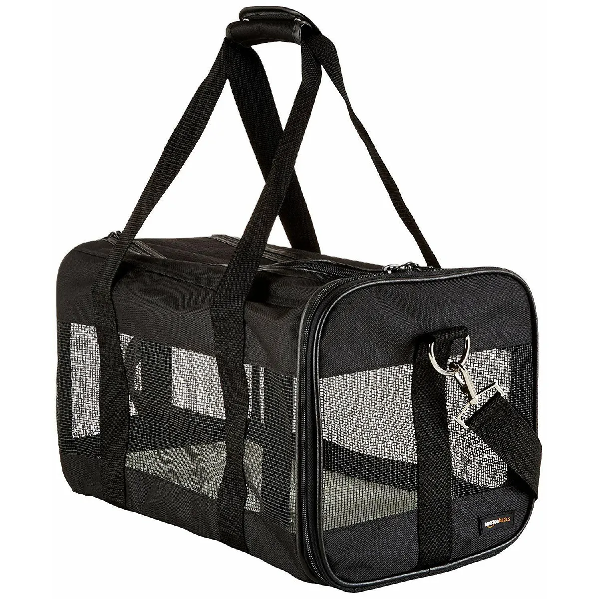 Meilleurs prix pour Basics Sac de transport à parois souples pour animal de compagnie Noir Taille M