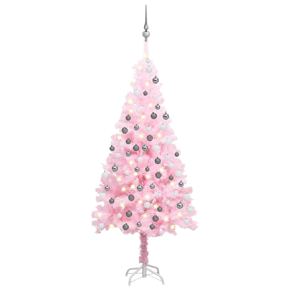 vidaXL Arbre de Noël pré éclairé 120 cm - vue 2