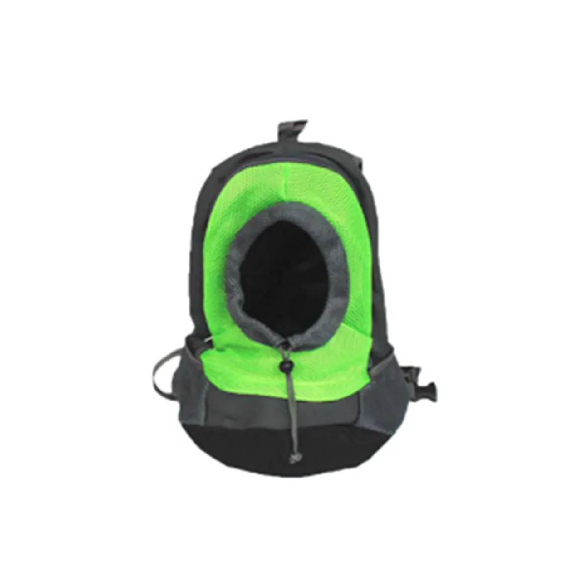 YP Select Style de poche pour sac à dos de voyage pour animaux de compagnie avec cordon Vert S