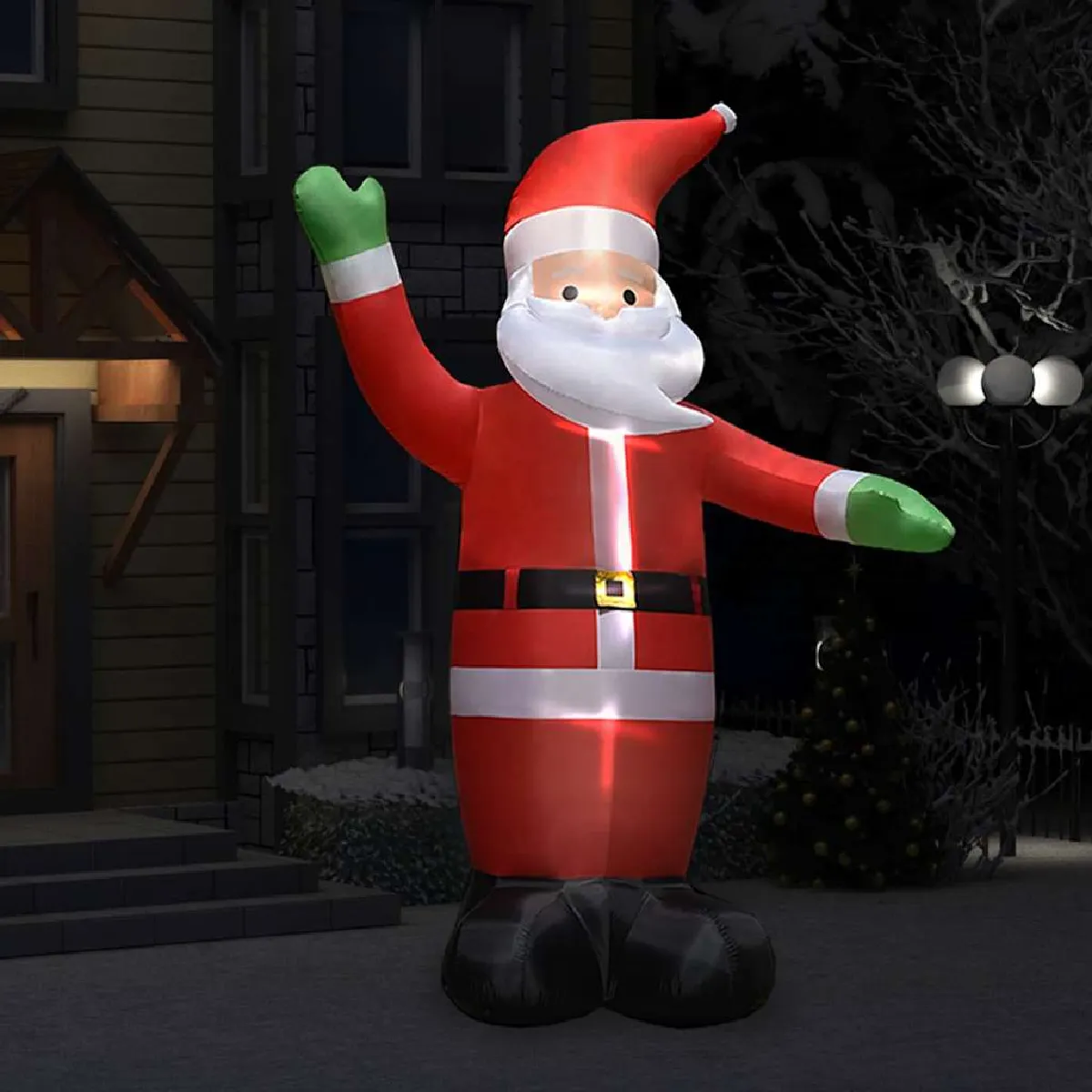Vidaxl Père Noël Gonflable Avec Led 3M