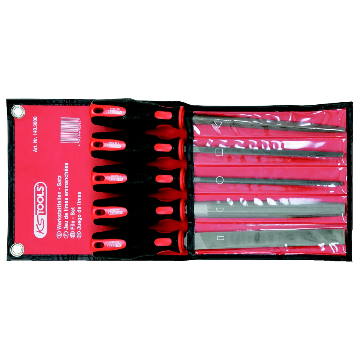 Ks Tools Jeu De Limes 5 Pcs 200 Mm - Image 4