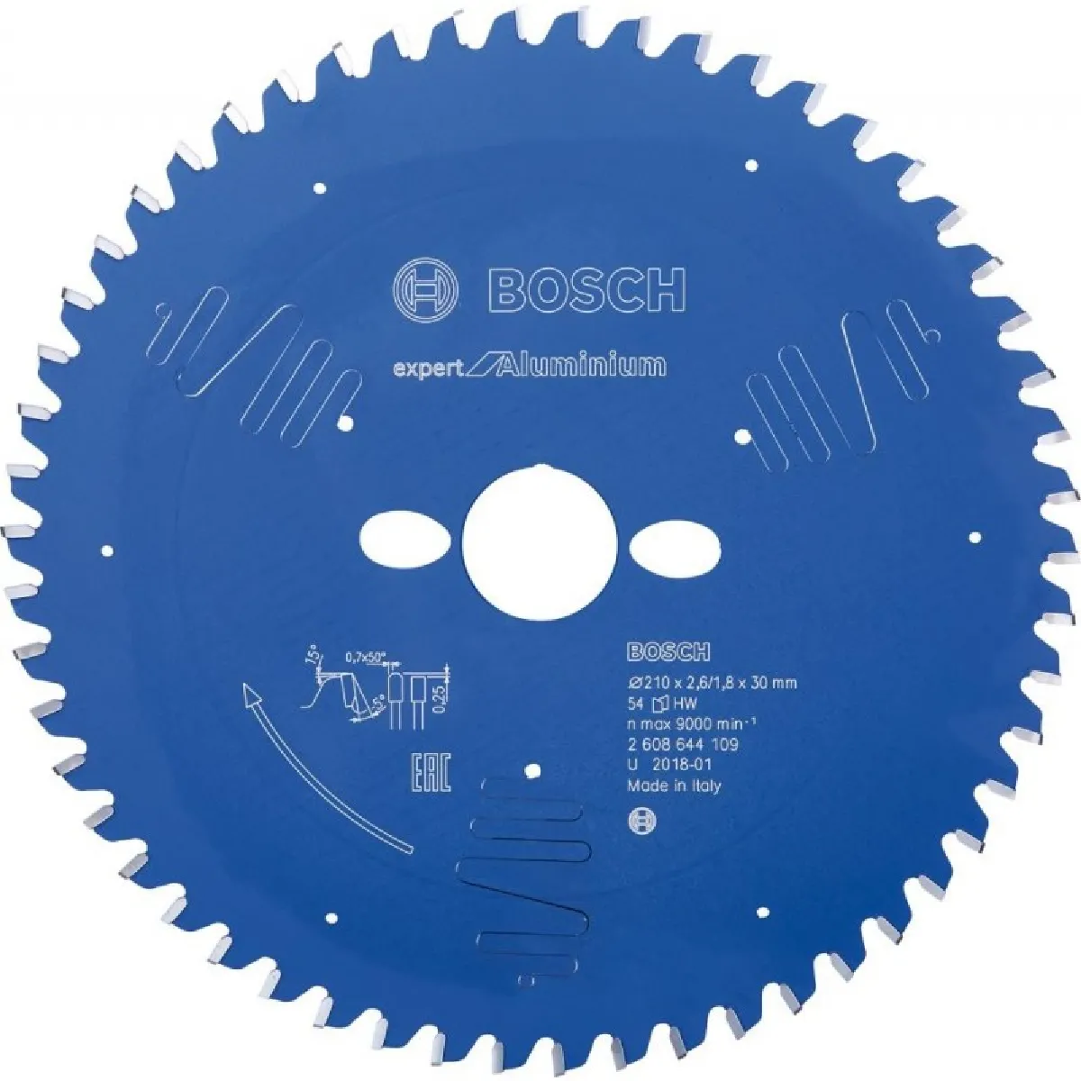 Bosch Lame scie Expert Alu210x2 6x30 Z54