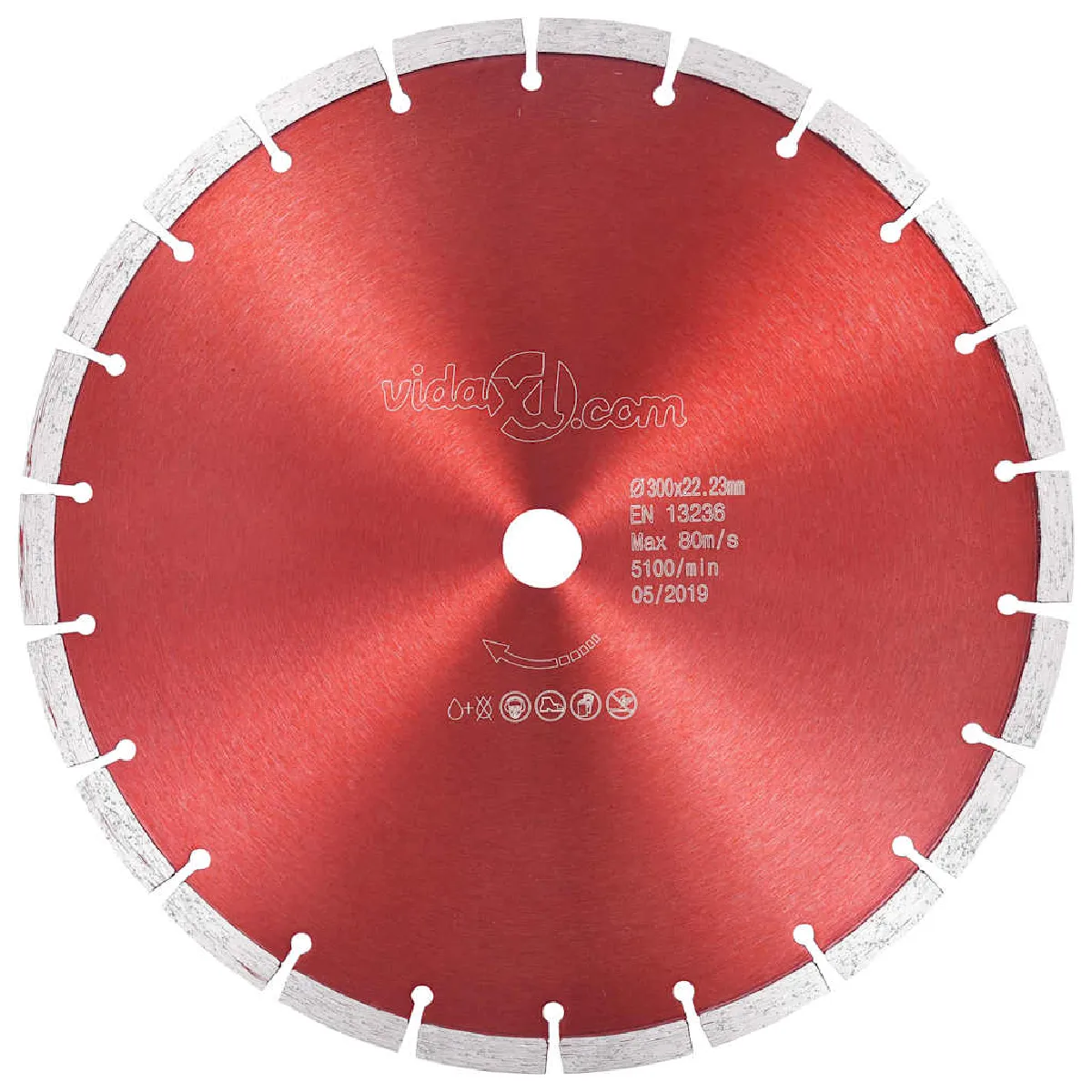 VIDAXL - Disque de coupe diamanté - 300 mm - Image 2