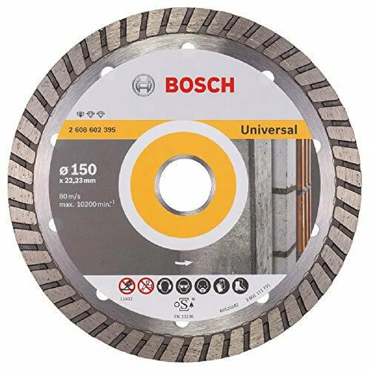 BOSCH Disques trancher diamantés 150mm