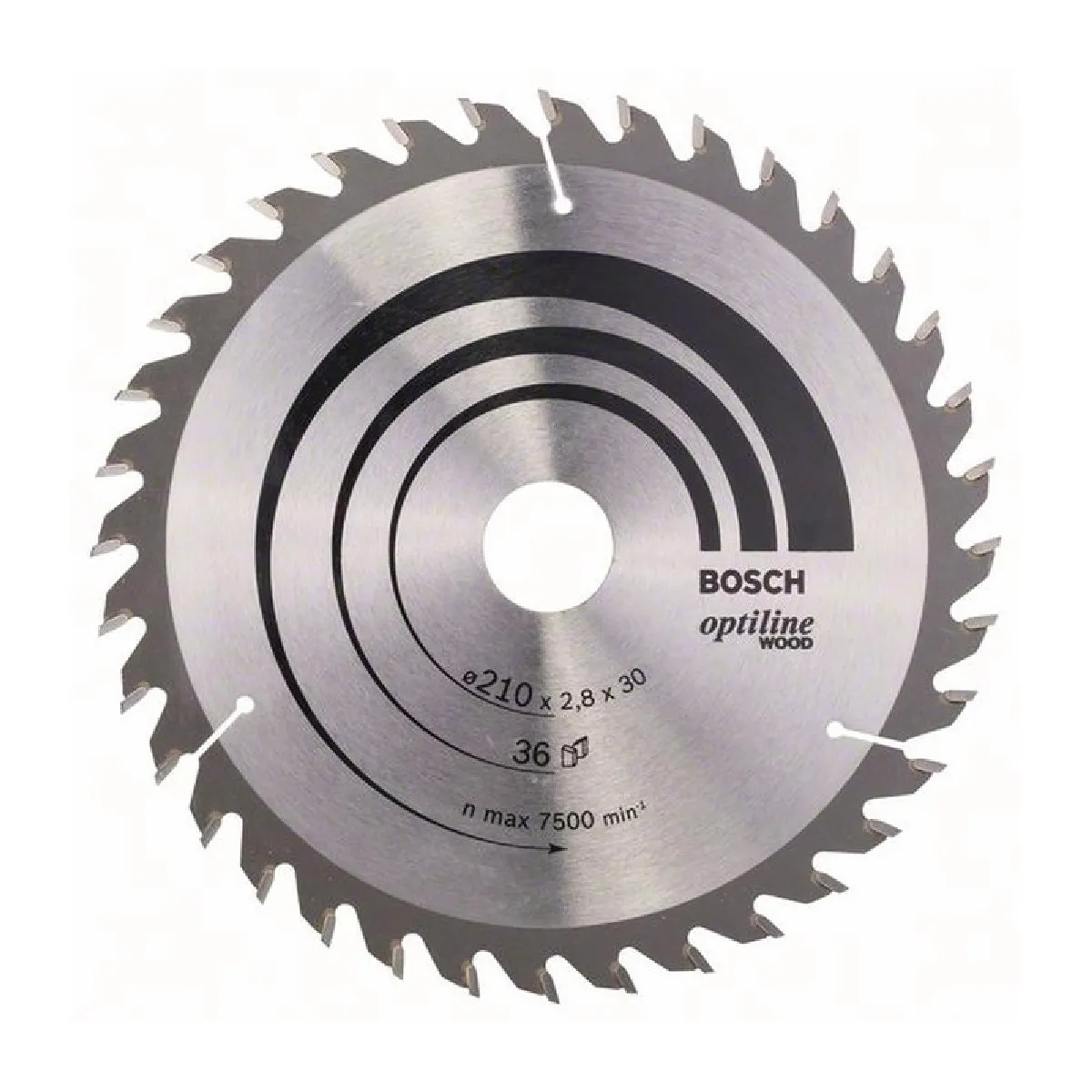 BOSCH Lame scie Optiline Wood 210 mm