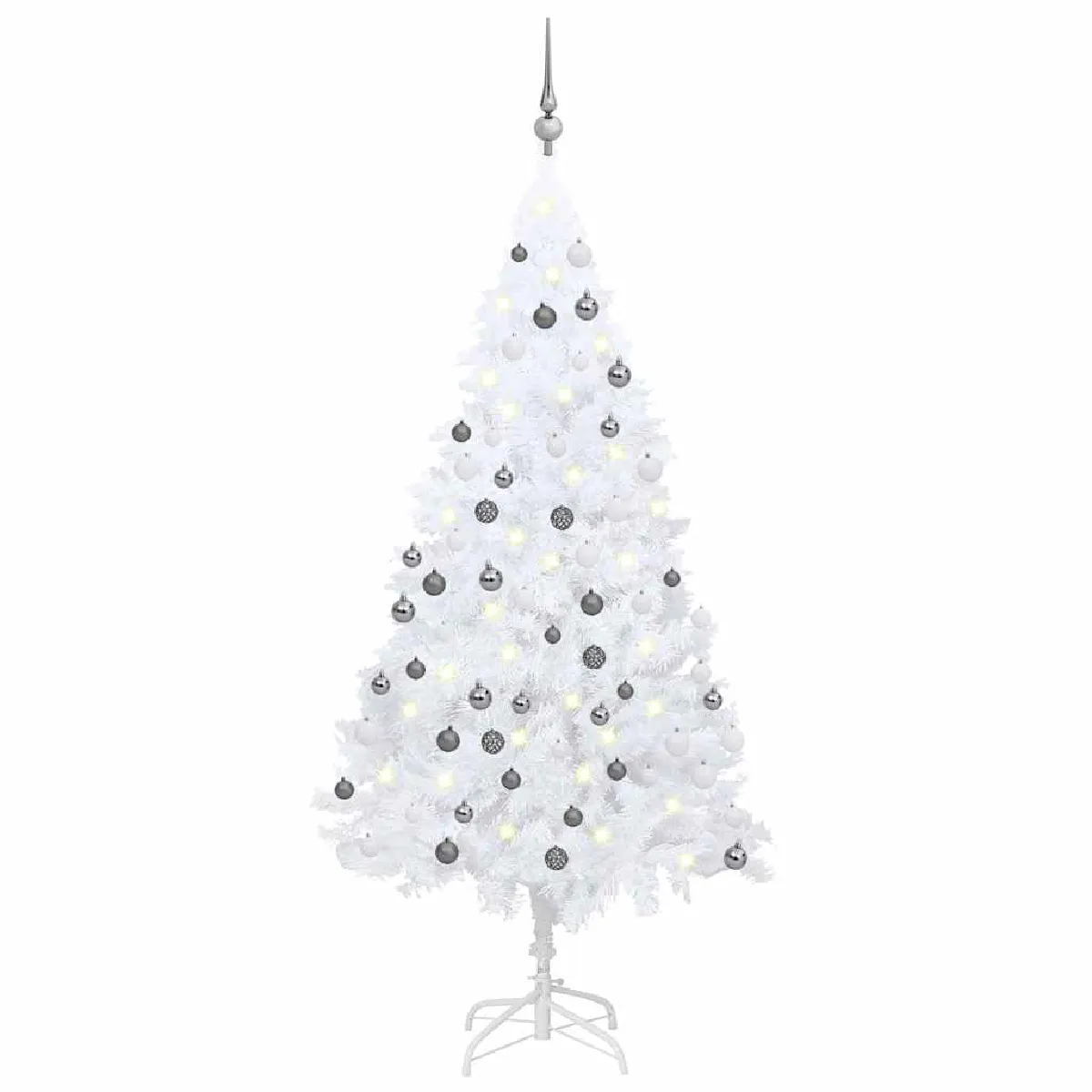 vidaXL Arbre de Noël pré éclairé 150 cm - vue 2