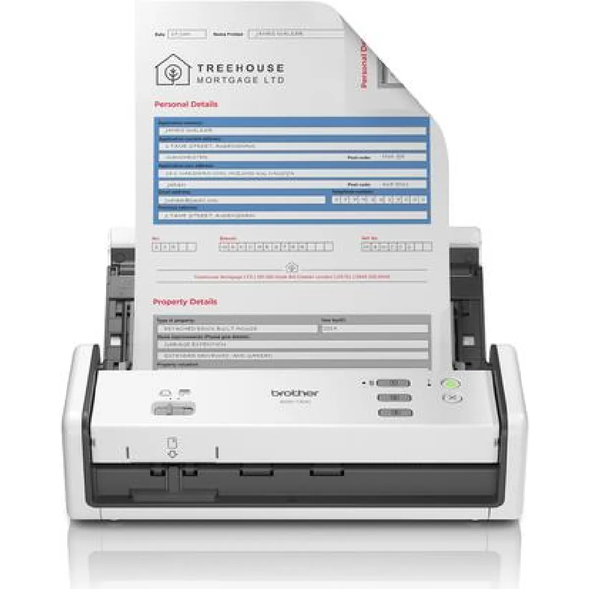 Scanner Brother ADS 1300 Scanner de documents compact et portable