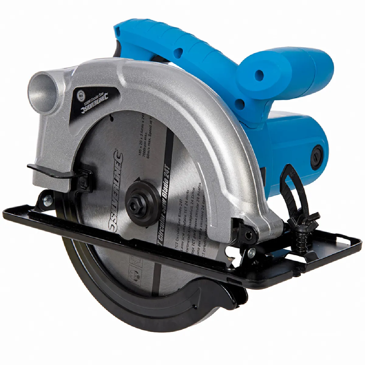 Scie circulaire electrique Silverline 185mm - vue 2