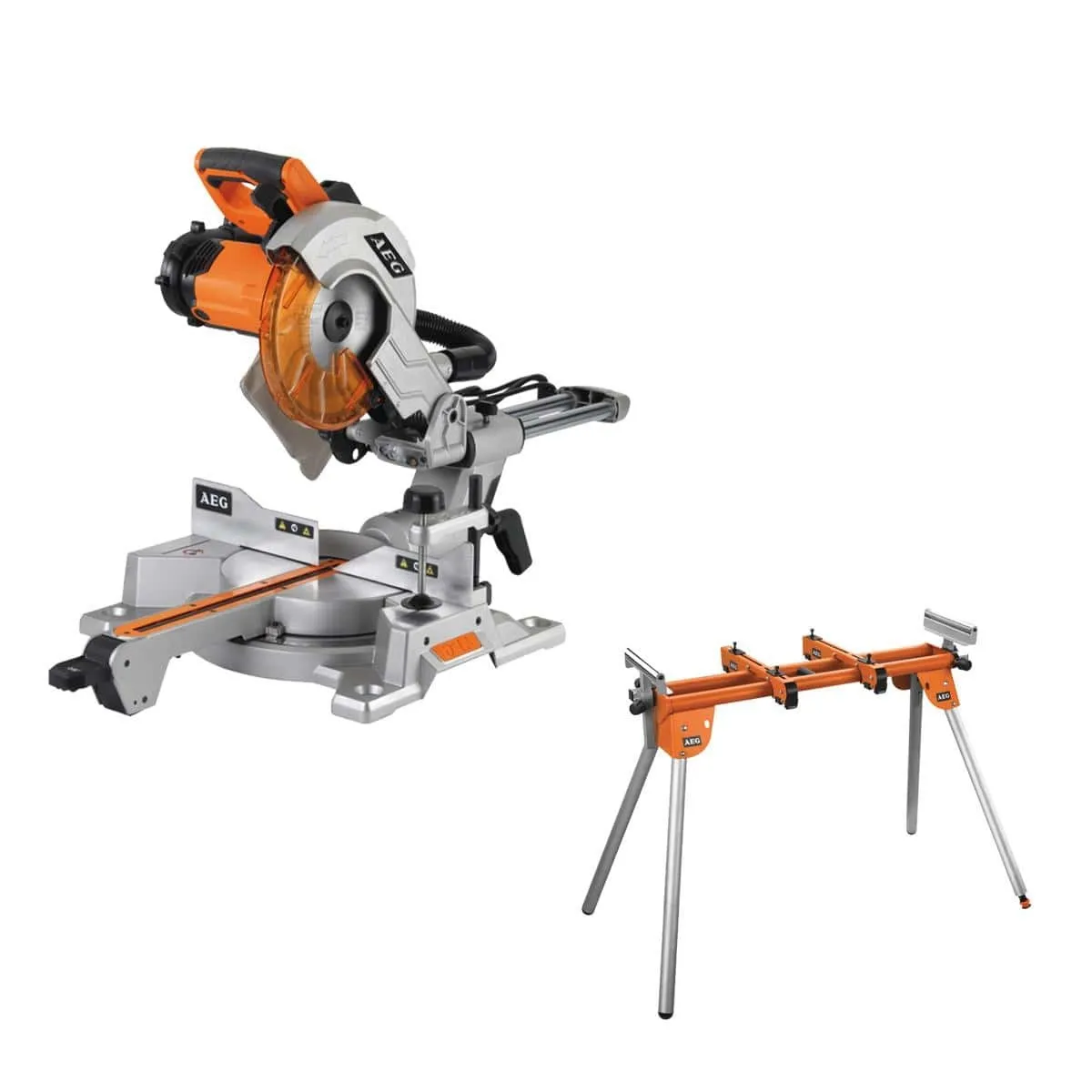 Pack Scie à onglet électrique AEG 254mm PS254 Support universel AEG pour scie radiale PSU1000 - vue 2