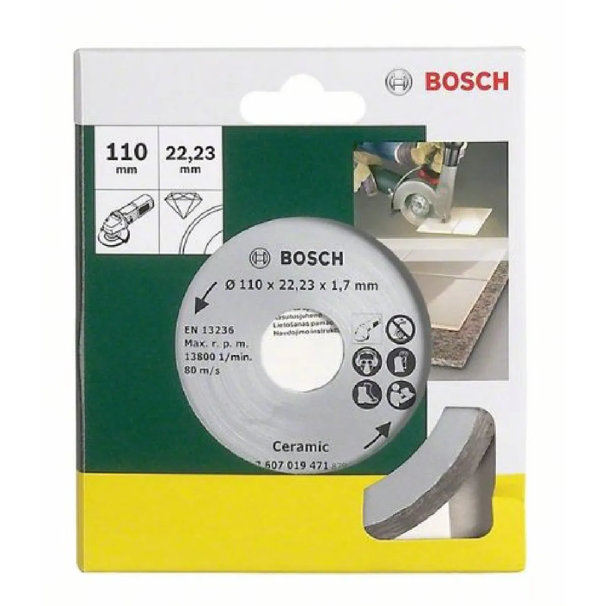 Bosch Disque tronçonner diamant Ø 110 mm