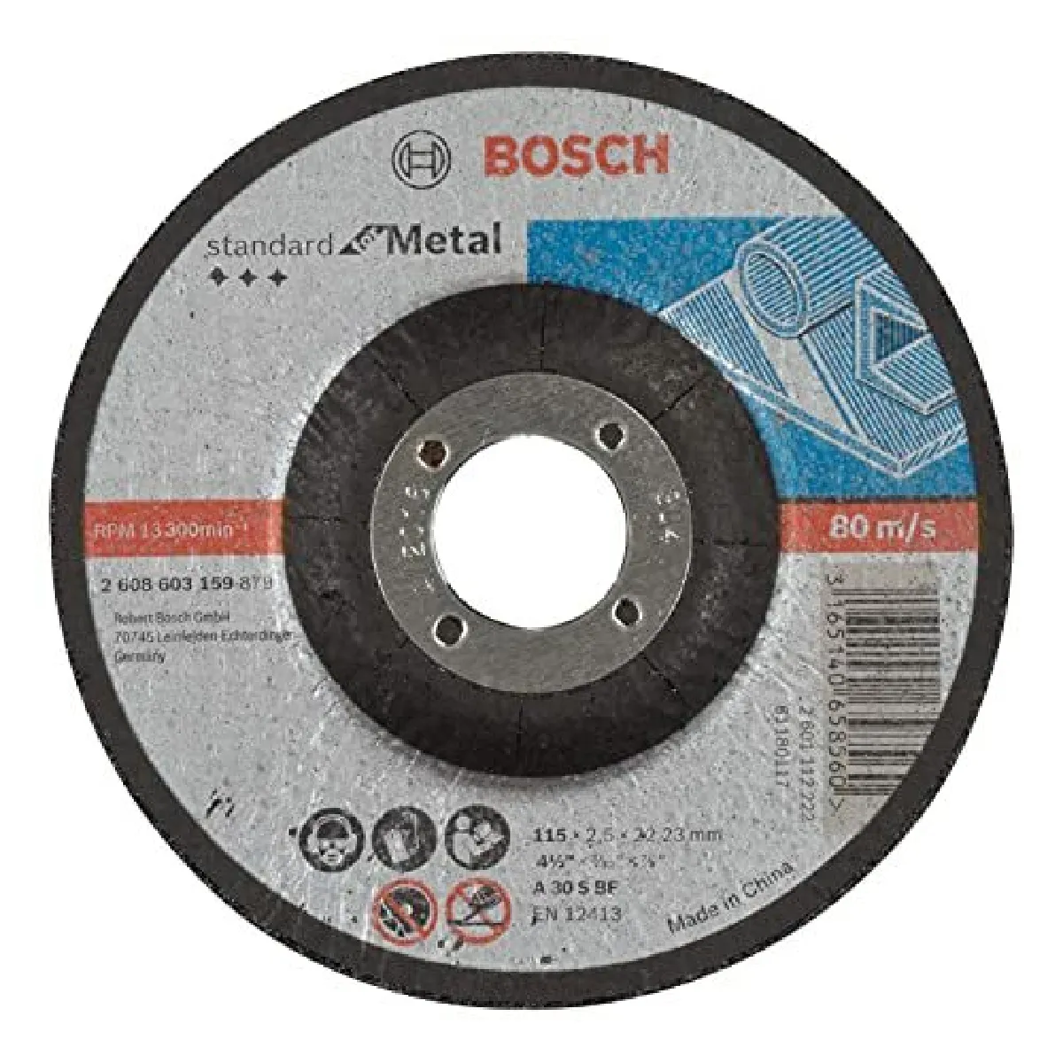 Bosch Disque à tronçonner métal 115 mm