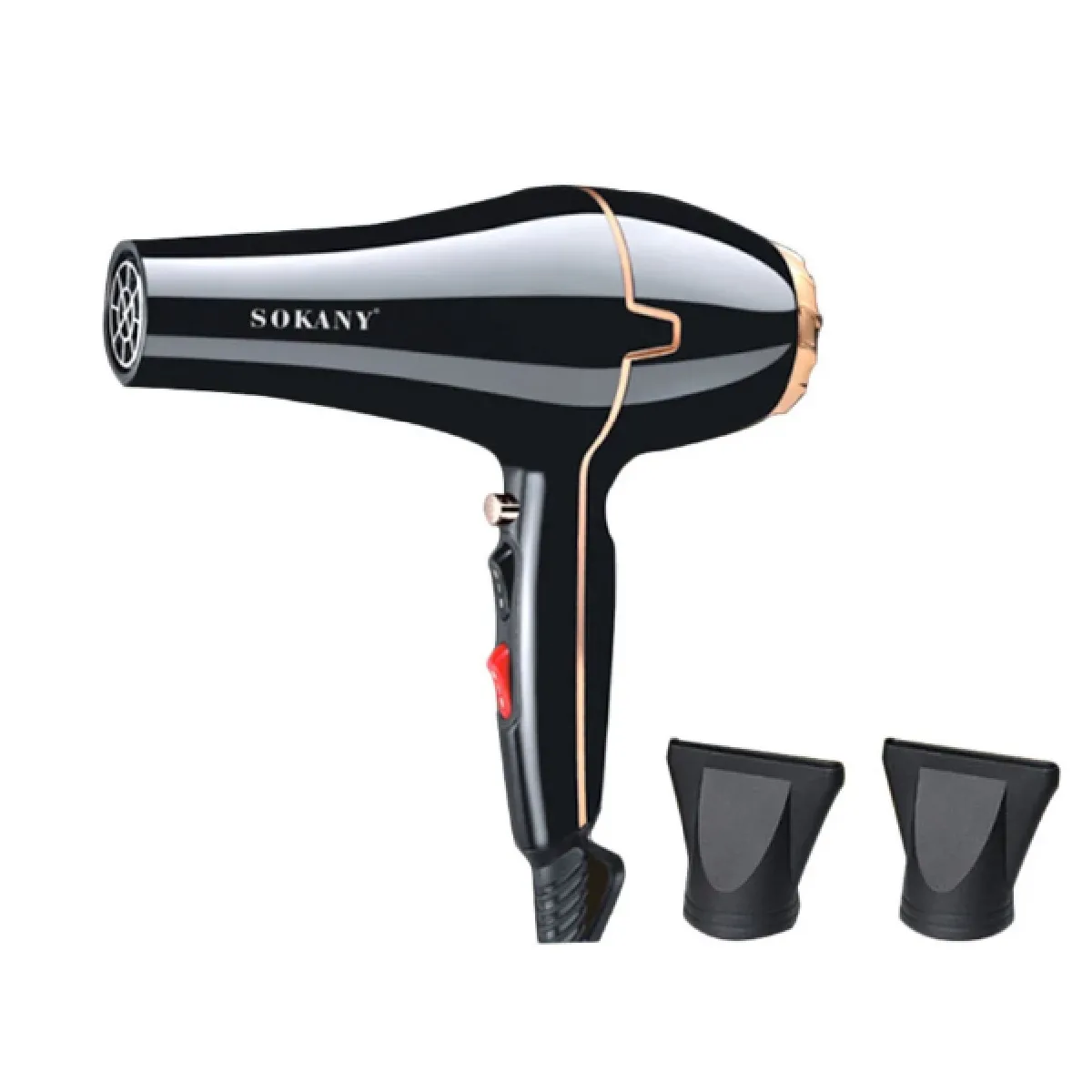 Sèche-cheveux Ionique Professionnel Portable - Chaud Et Froid - Faible Bruit