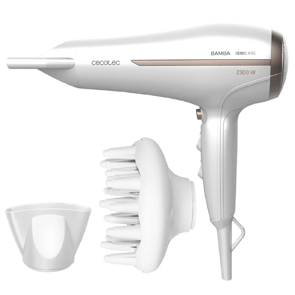 CECOTEC  Hair Dryer Ionicare 5200 Aura Blanc