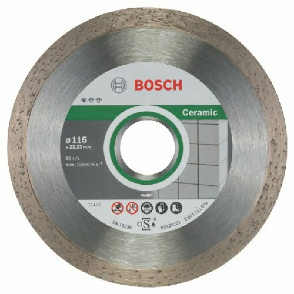 Bosch Disque à tronçonner diamant Céramique