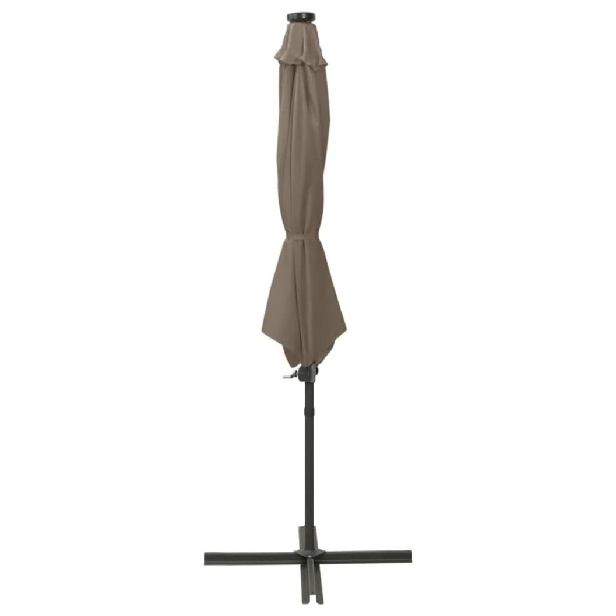 Helloshop26 Parasol avec lumières led 200 x 211 cm aluminium 02 0008089 - vue 10