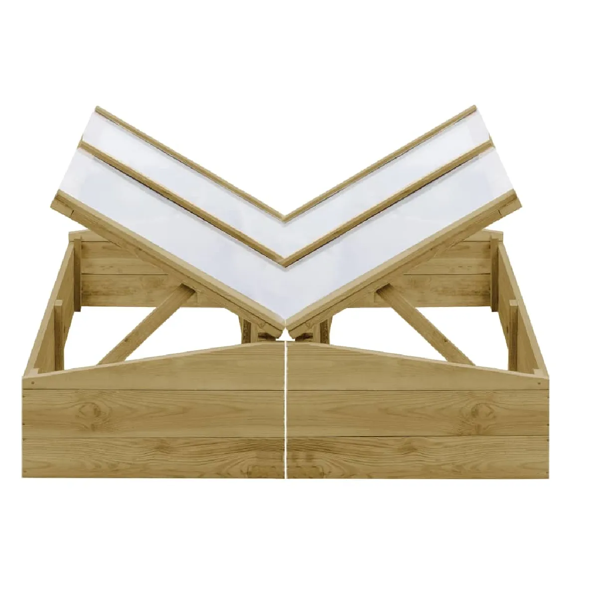 vidaXL Serres en Bois - vue 2