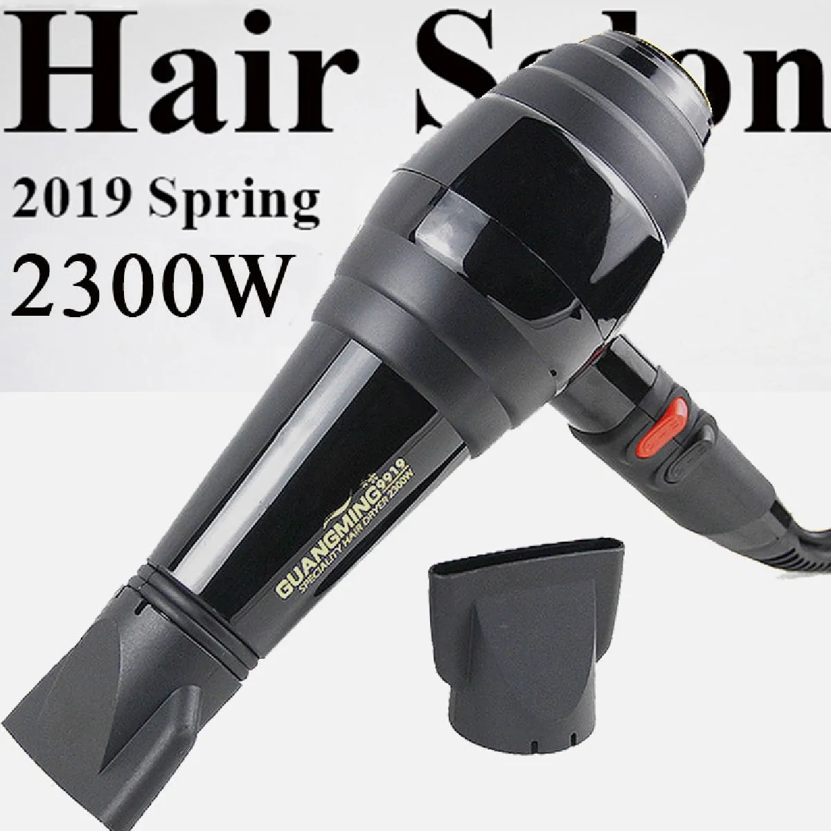 Sèche-cheveux professionnel 2300W - Noir