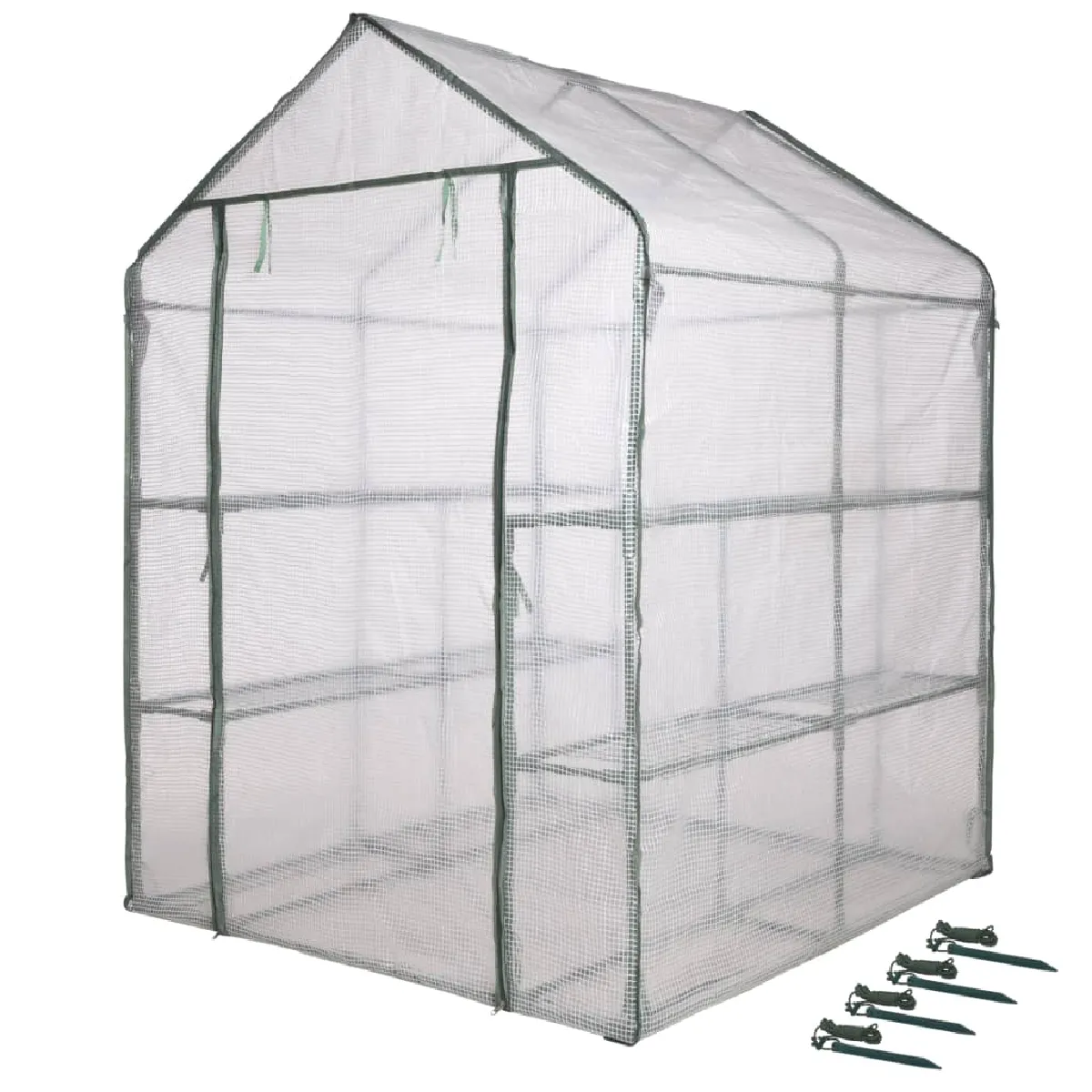 Nature Serre Tunnel 140 cm - Vert