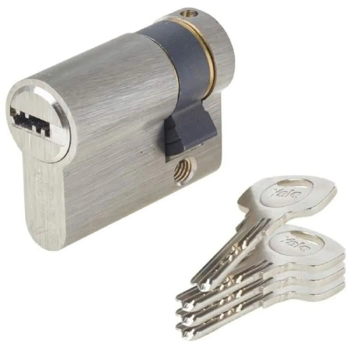 Yale Demi-Cylindre De Serrure Yc1000+
