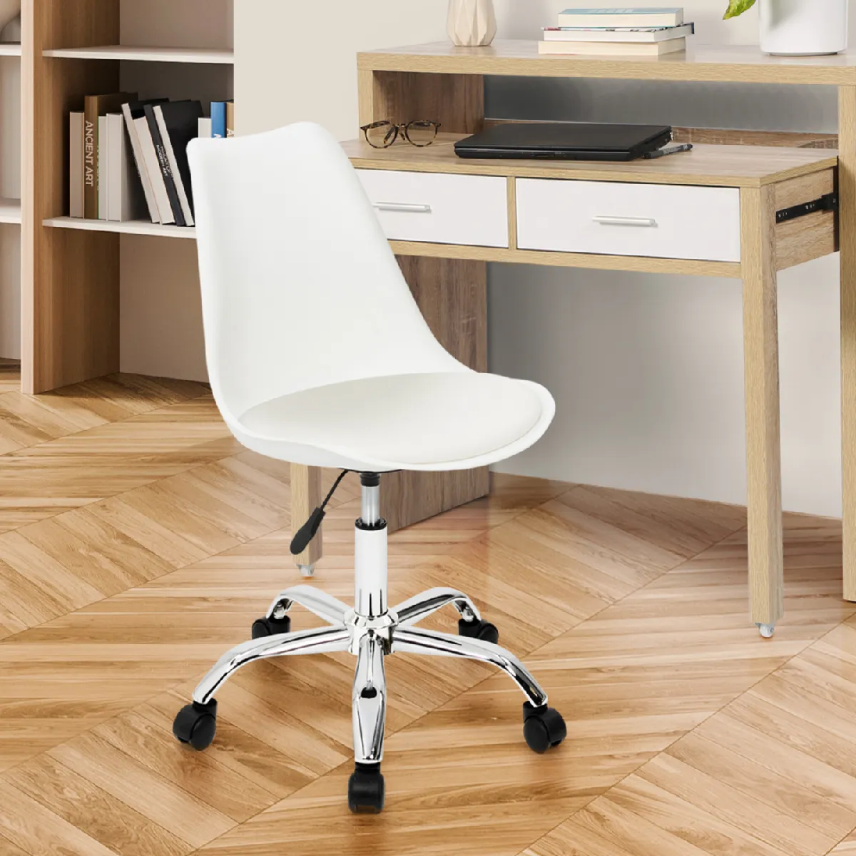 Chaise de Bureau SARA - Blanc Chaise de Bureau SARA - Blanc
