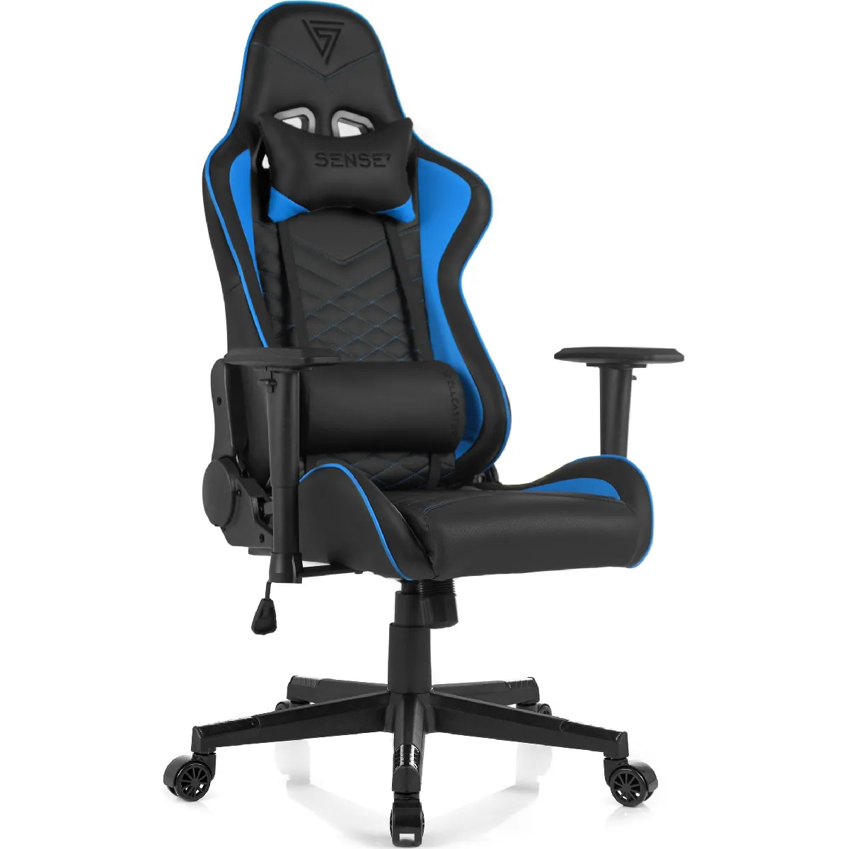SENSE7 Si&egrave;ge gamer  spellcaster noir + bleu