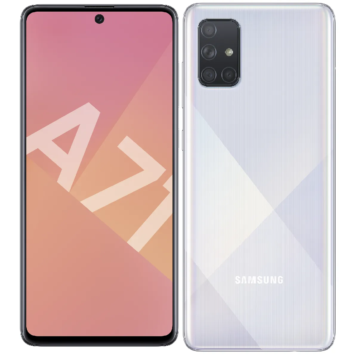 Samsung Galaxy A71 - Argent Prismatique