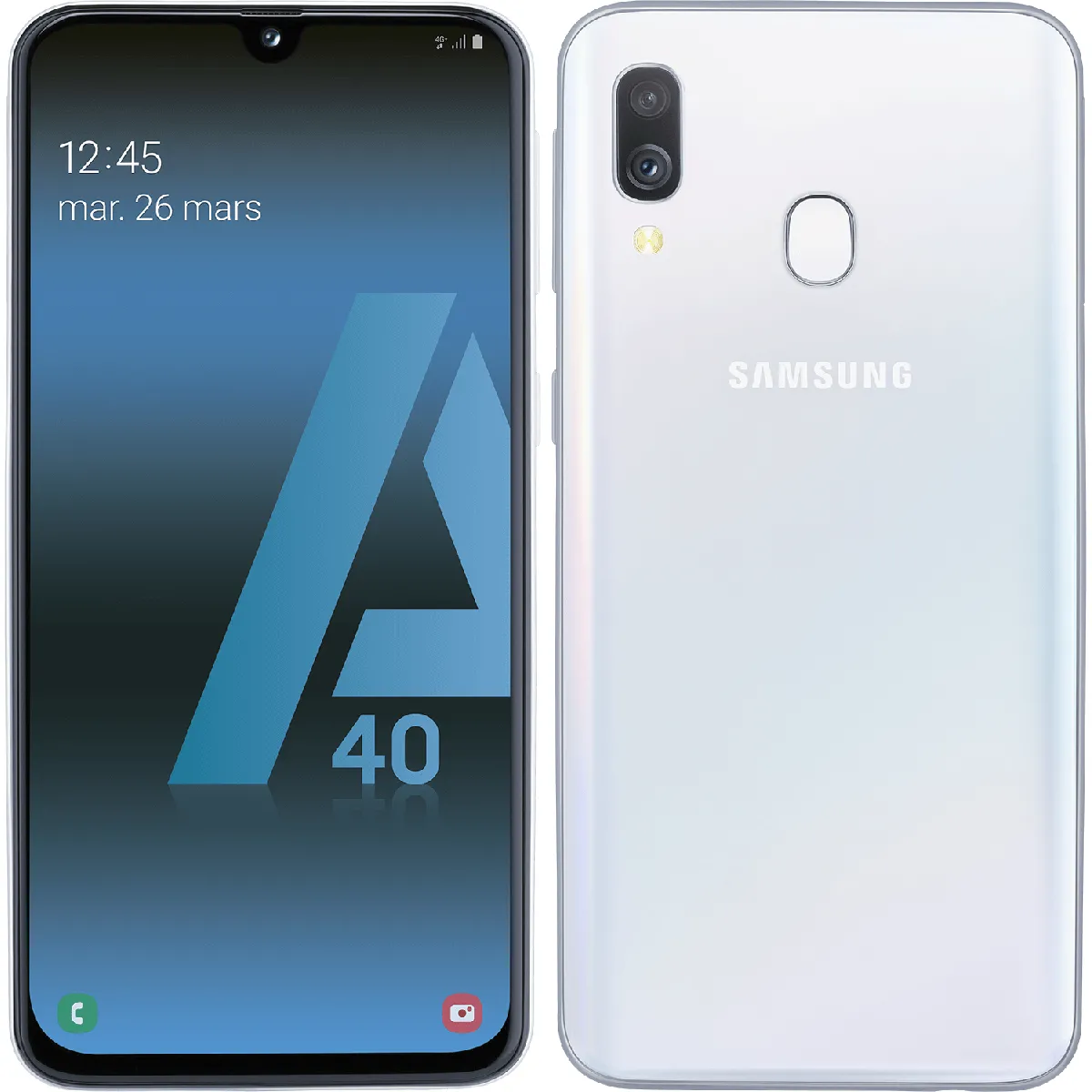 Galaxy A40 - 64 Go - Blanc Galaxy A40 - 64 Go - Blanc