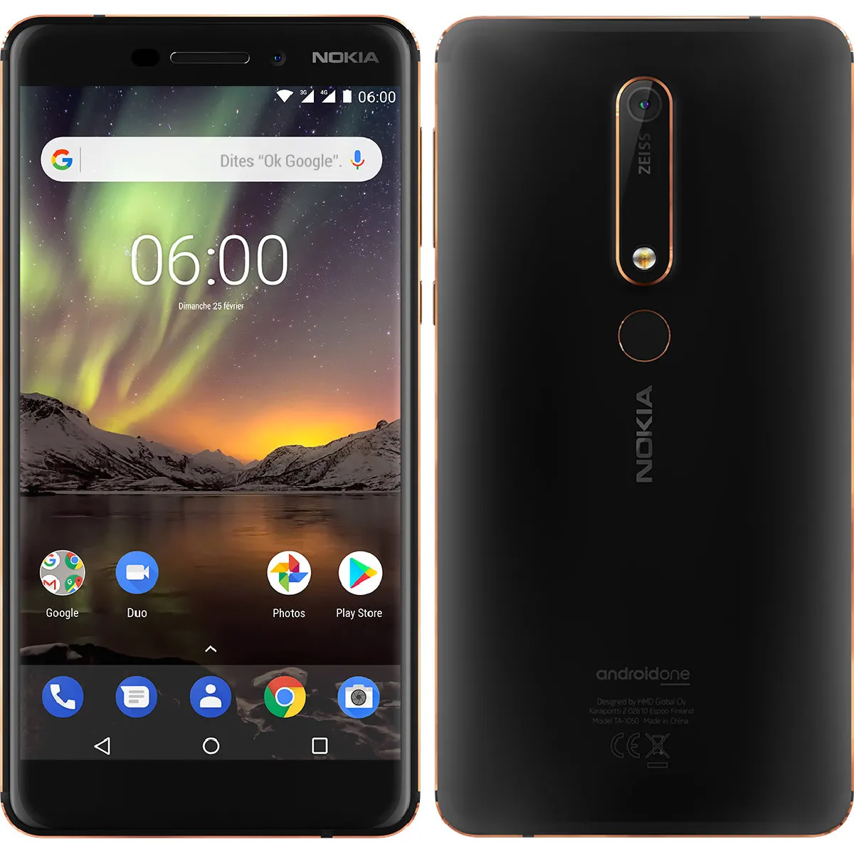 Nokia 6.1 - vue 2