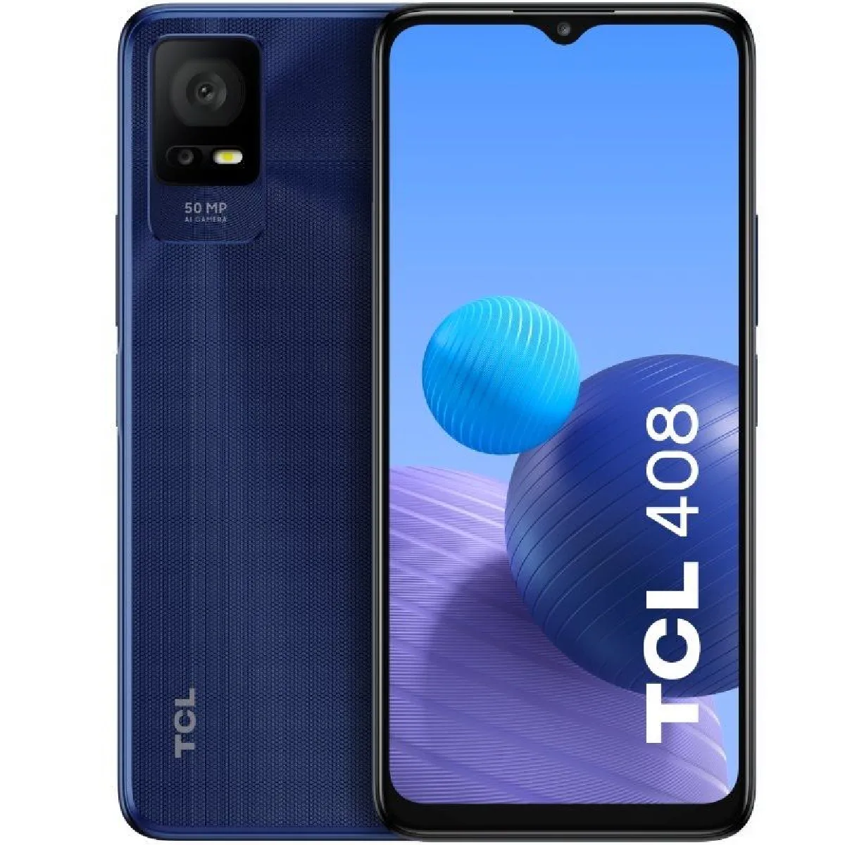 Tcl Bleu Minuit Smartphone 408 6.6" Double Sim 64 Go - Image 3