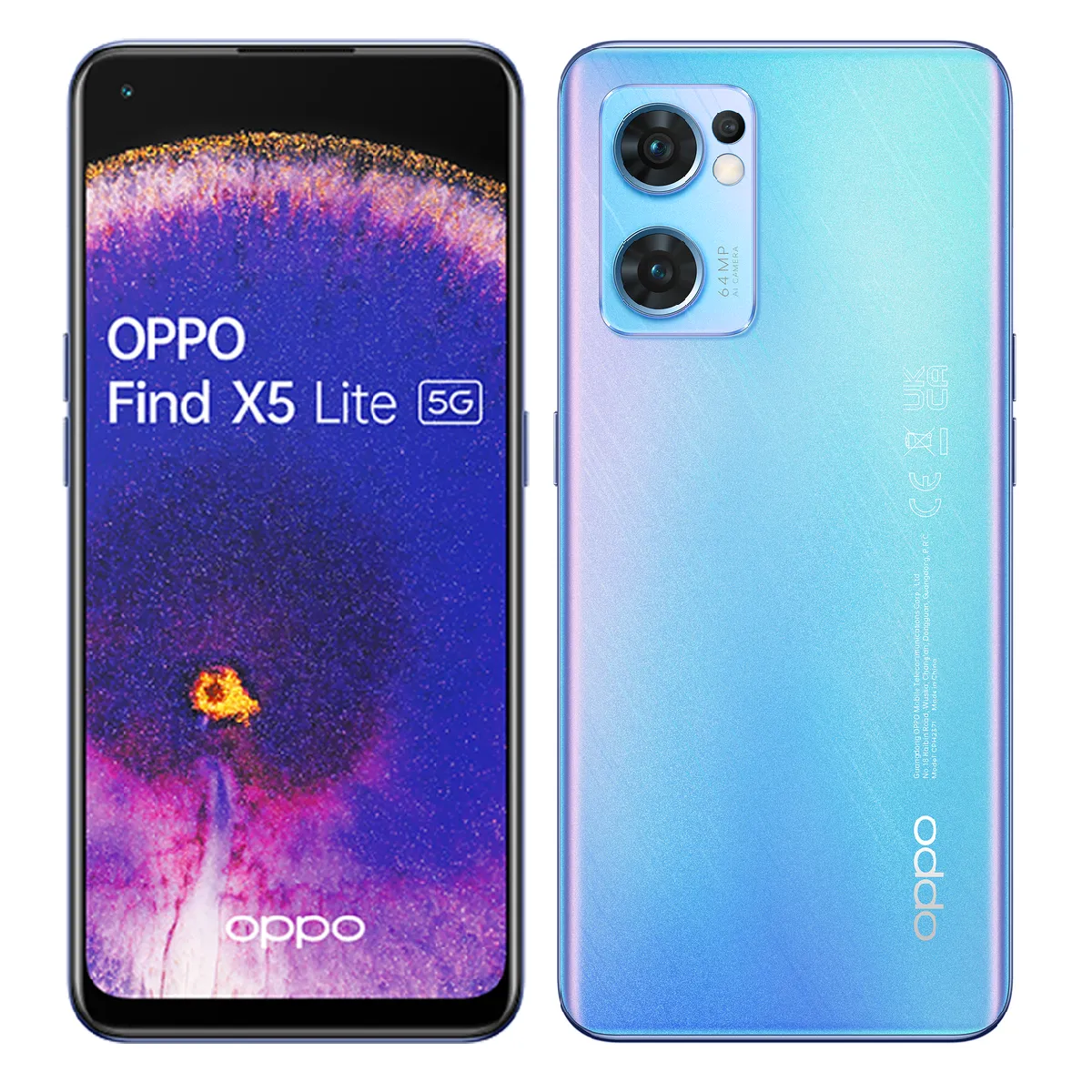 OPPO  Find X5 Lite - Bleu