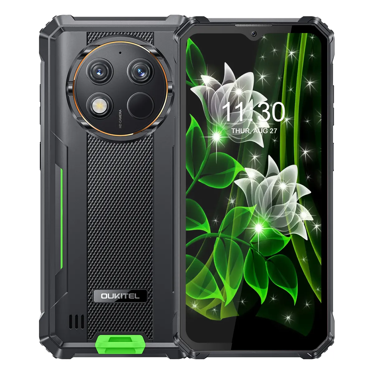 Smartphone Pas Cher OUKITEL C66 24GB+ Telephone Portable 6 73 5000mAh Smartphone Android 16 64MP Dural SIM 4GNFC - vue 5