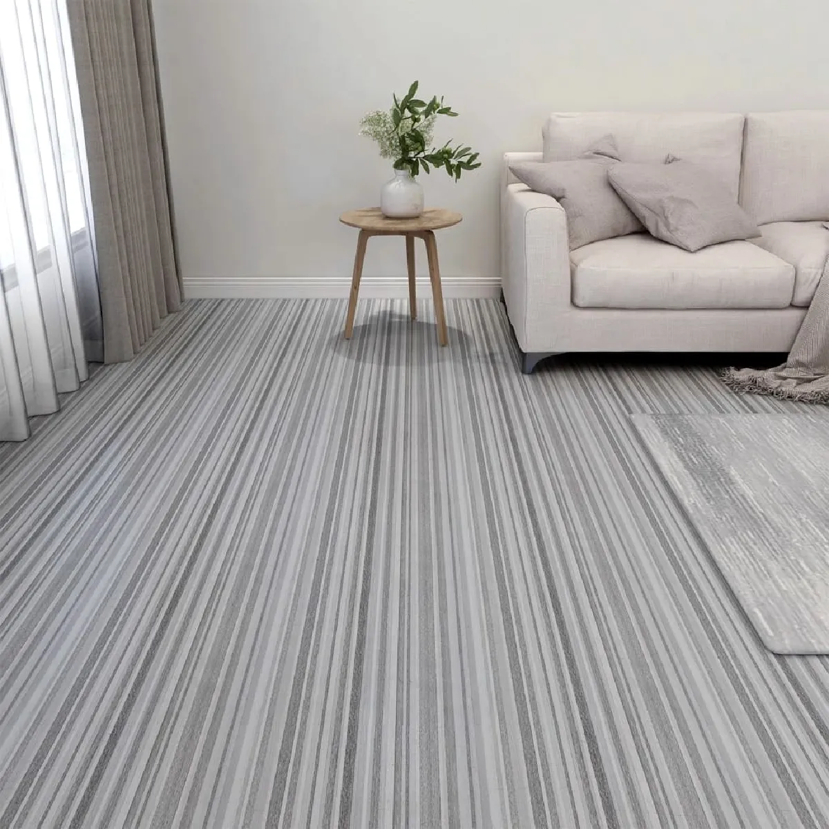 vidaXL Dalles de plancher PVC autoadhésif 1 86 m²
