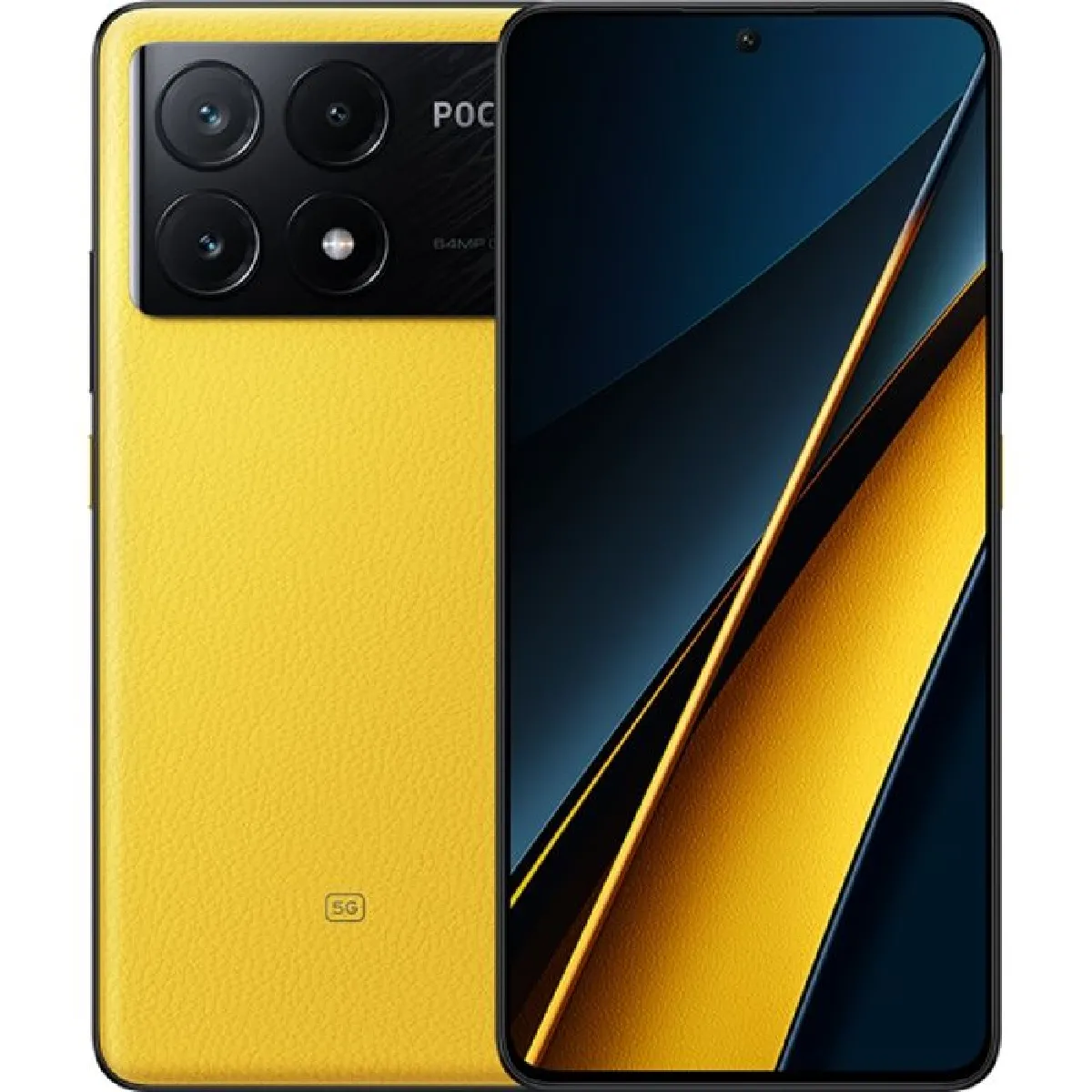 Xiaomi Poco X6 Pro Jaune - vue 4