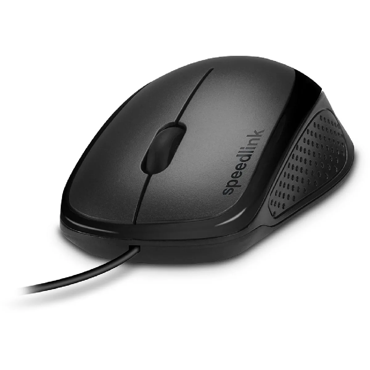 Jöllenbeck - Souris optique filaire - 3 boutons - USB - Noir - Image 4